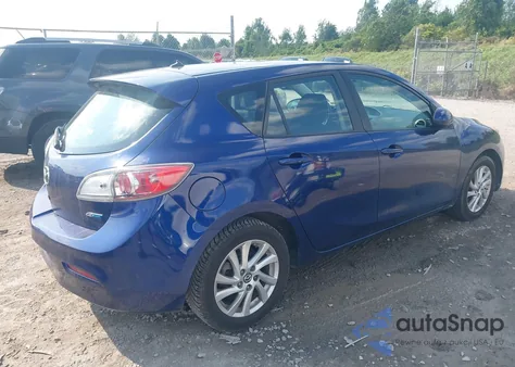 2013 Mazda Mazda3 I Touring from USA, damaged, VIN JM1BL1L70D1723300
